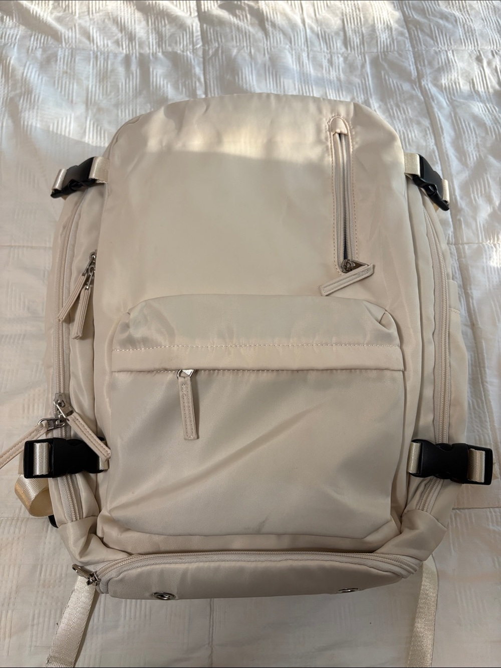 Cream Lightweight travel Backpack